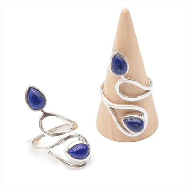 Bague en argent Lapis Lazuli MODELE 5