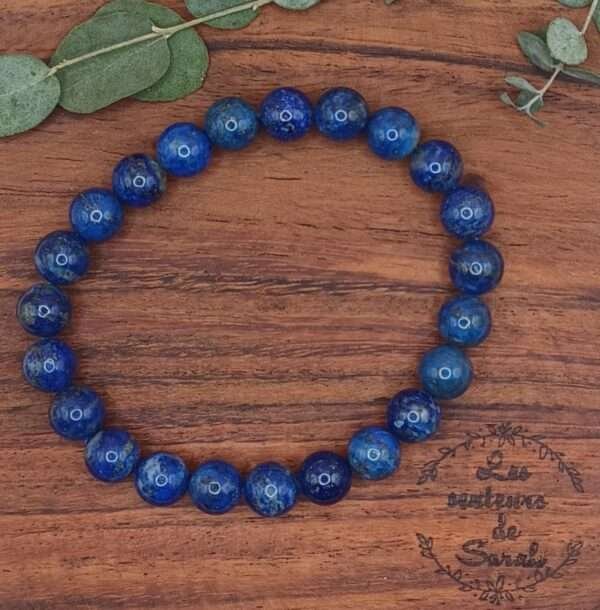Bracelet Boules Lapis Lazuli A