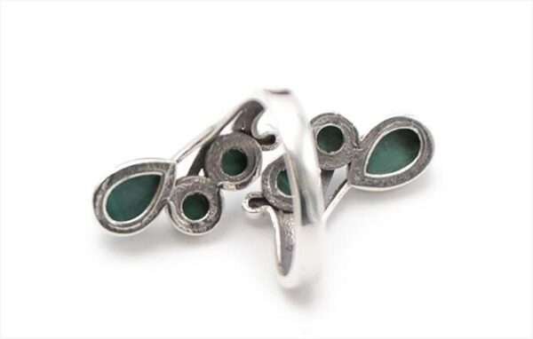 Bague en argent Malachite – Image 3
