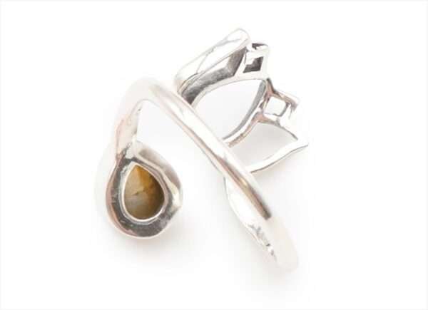 Bague en argent Labradorite MODELE 2 – Image 2