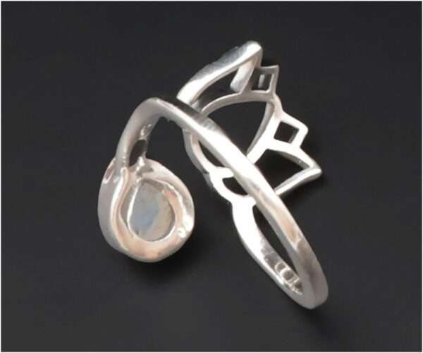 Bague en argent Péristérite MODELE 2 – Image 2
