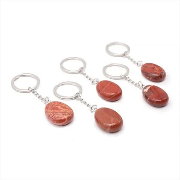 Porte Clé Jaspe rouge